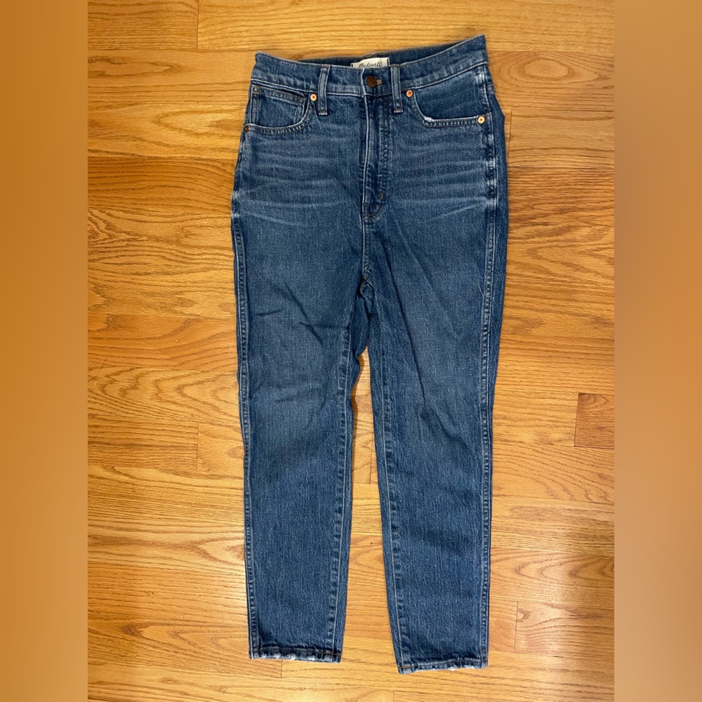 Madewell Dark Blue Skinny Jeans
